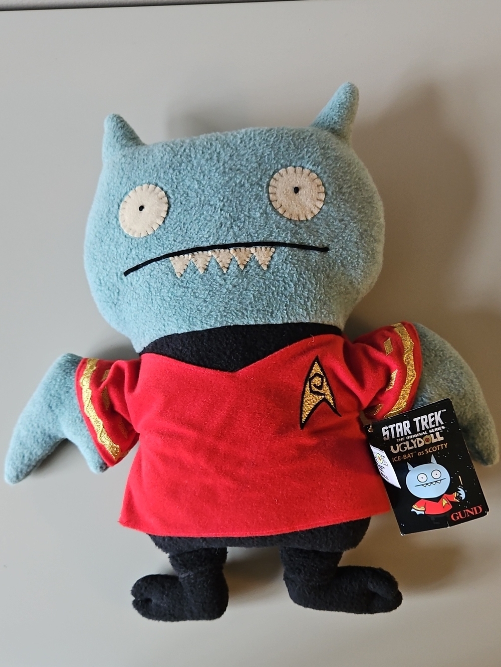 Gund Uglydoll - Star Trek Ice-Bat As Scotty - 2015 - NWT